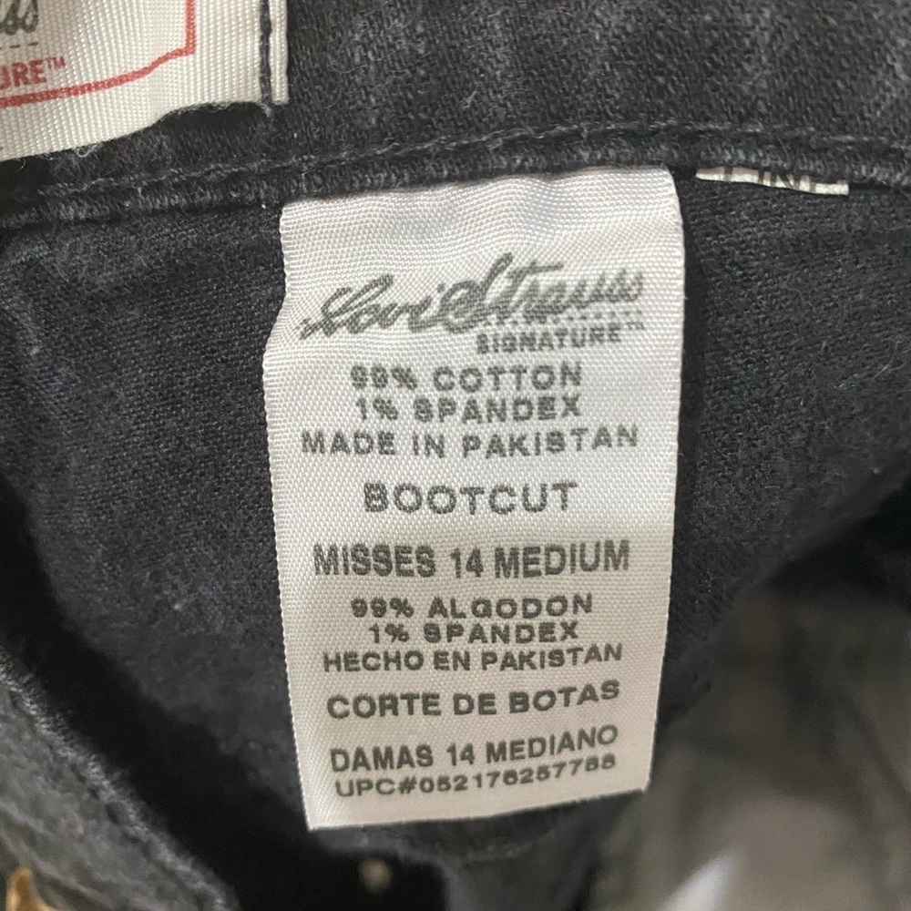 Levi’s Bootcut Black Jeans, 14 - Picture 2 of 4